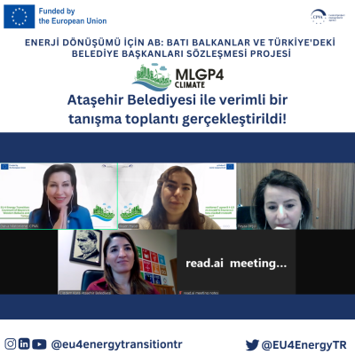 MLGP4Climate Meeting with Atasehir Municipality!